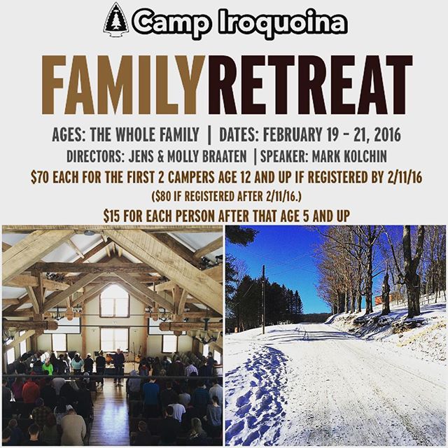 Family Retreat in TWO Days!