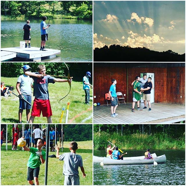 Some photos from the 1st week of Boys Camp! Things are happening! #prayforboyscamp #campiroquoina #iroqBC16