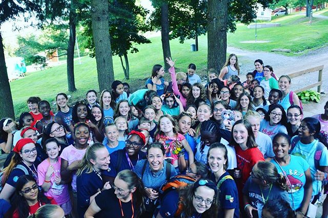 2017 Girls Campers have been here about 24 hours now and we are so excited to have them!  The first 5 gospel presentations have been given in wrap ups, devotions, quiet times, chapel and Bible study....and even an amazing skit performed by Jeff Hage and his crew of boys.  We are super excited for Iroquoina Spirit week and there is more cheering than you could imagine...oh maybe you can...it's girls camp after all!  We started activity periods this morning and we have had beautiful weather for hiking, swimming, canoeing, archery, woodsmanship and more!  They have gotten their secret sisters already and I have seen flowers and balloons and more being exchanged!  Pray for Alice, Eleanor and Mr VanDuzer as they are daily meeting with the kids for Bible Study!  They know Jesus! And while SKIT DAY is a blast (more skits coming tonight!) we know the real reason behind camp is for these ladies (and us all) to know Jesus!