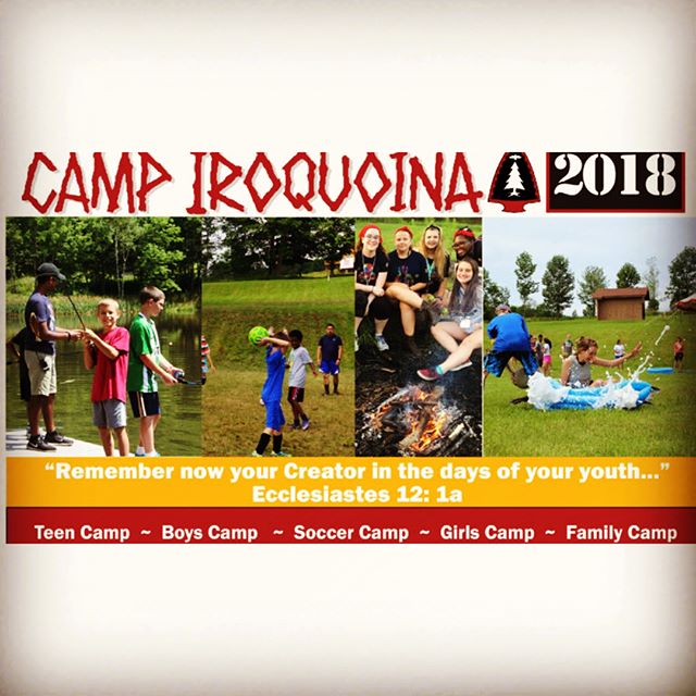 The start of Summer Camp is now only 6 Weeks Away! It’s practically right around the corner! Make sure you register ASAP! Plus, to help get camp ready for summer, there is a Pre-Camp Work Weekend, June 1-3! Come and join us and help get camp ready! It’s free, fun, fruitful, fellowship! Just call or email camp to let us know you’re coming!  #summercamp #campiroquoina #summercamp2018 #precamp #workweekend #joinus