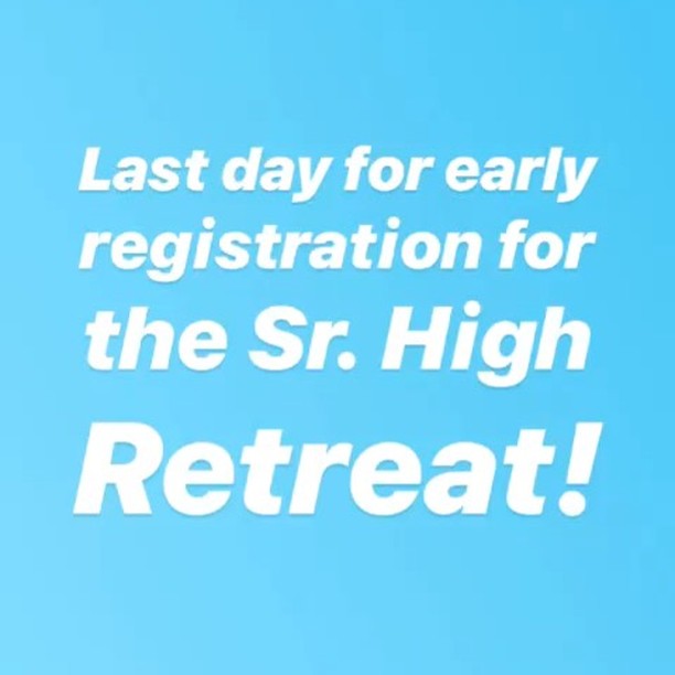 Time’s Ticking Away! Don’t Delay! #campiroquoina #iroqsrhigh2019