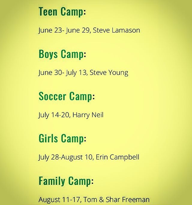 Something About Summer Camp Dates! #campiroquoina #summercamp2019 #summer2019 #iroqteen2019 #iroqboys2019 #iroqsoccer2019 #iroqgirls2019 #iroqfamily2019 #alldacamps #bookit #whatareyoudoingthissummer