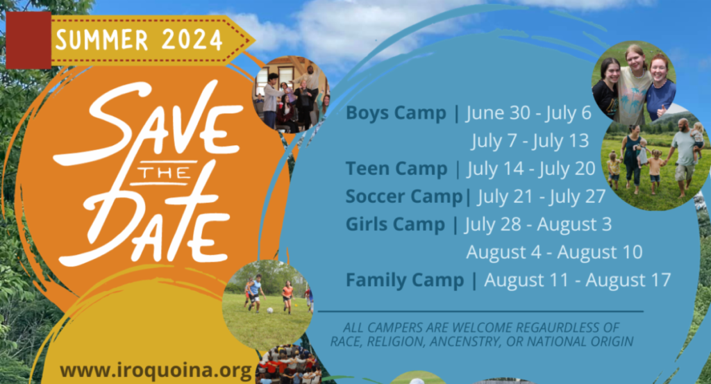 2024 SUMMER CAMP DATES